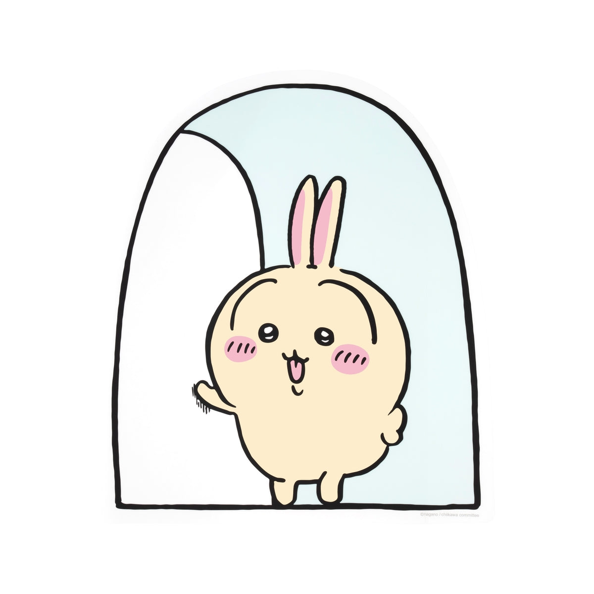 치이카와 월 스티커 (우사기의 방문)