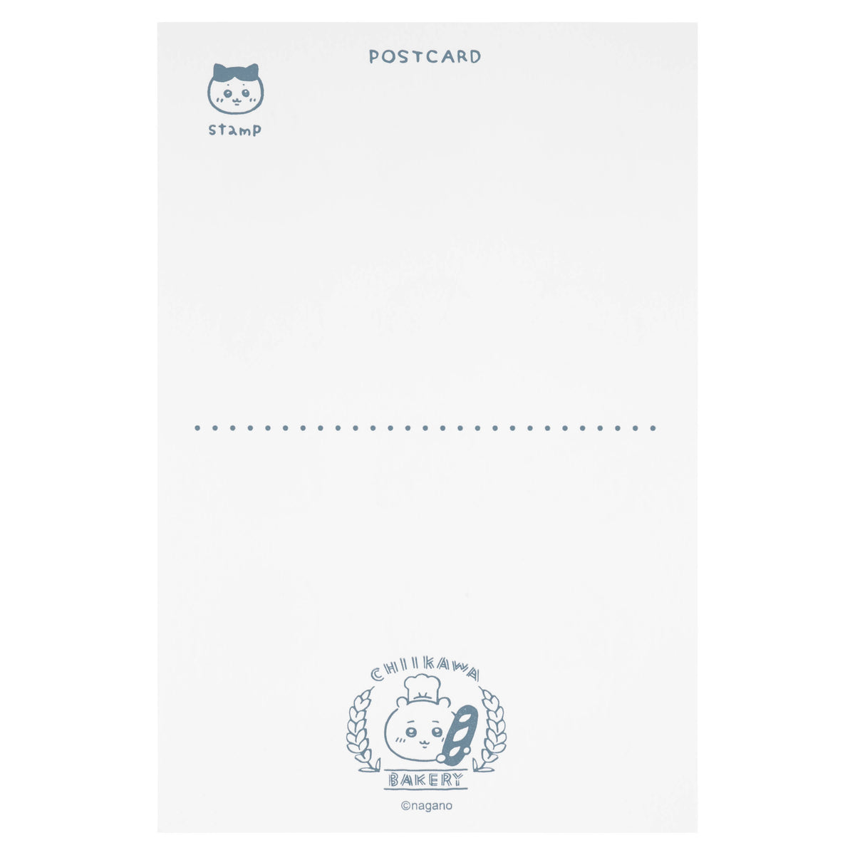 Chiikawa Bakery Letterpress Postcard (Tiny Faces)