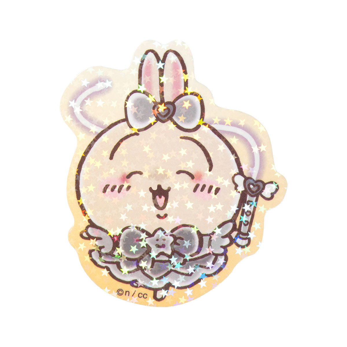 Chiikawa Magical Chiikawa Evil Version Hologram Sticker (Usagi)