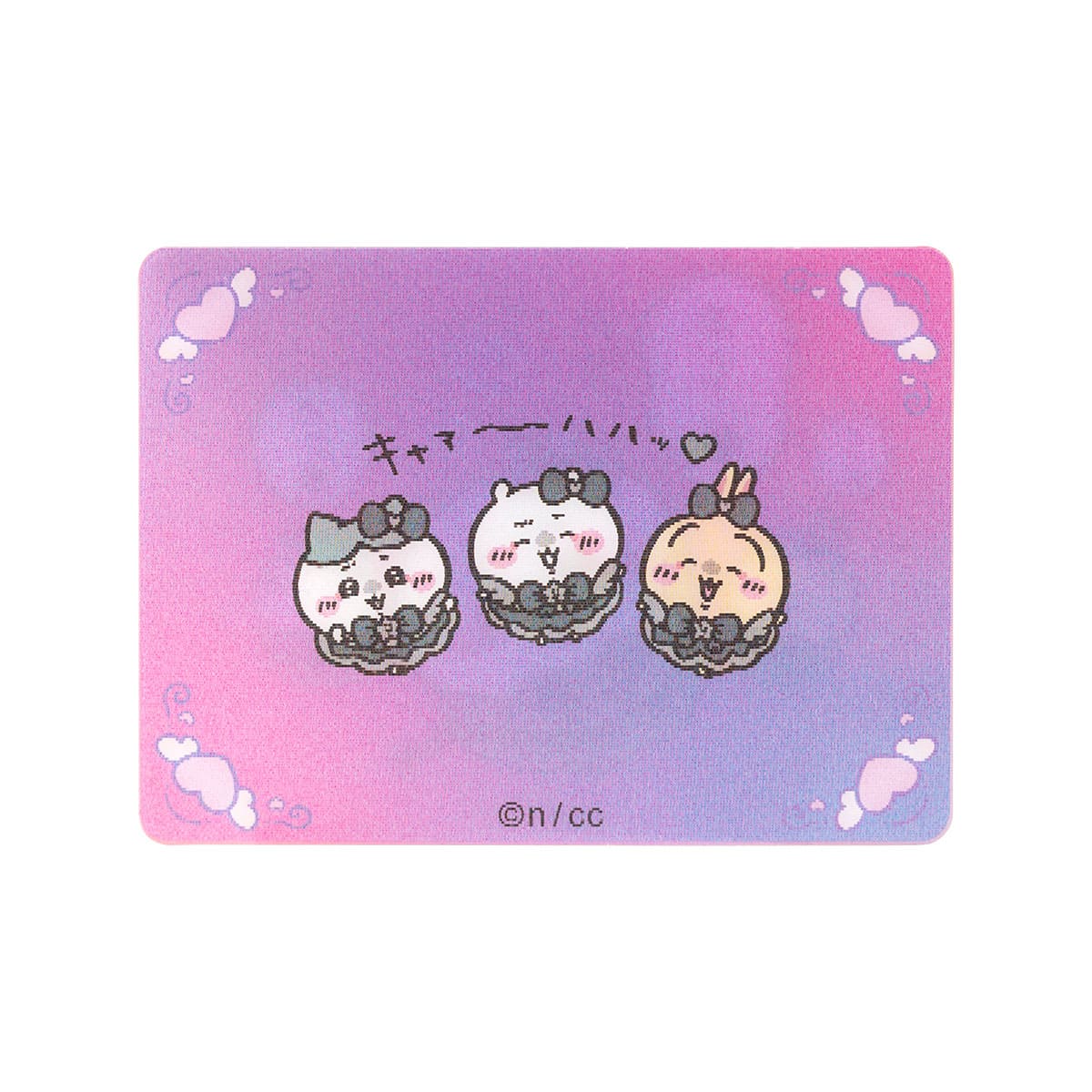 치이카와 매지컬치이카와 나쁜 버전 렌티큘러 카드 (꺄~ 하하!)