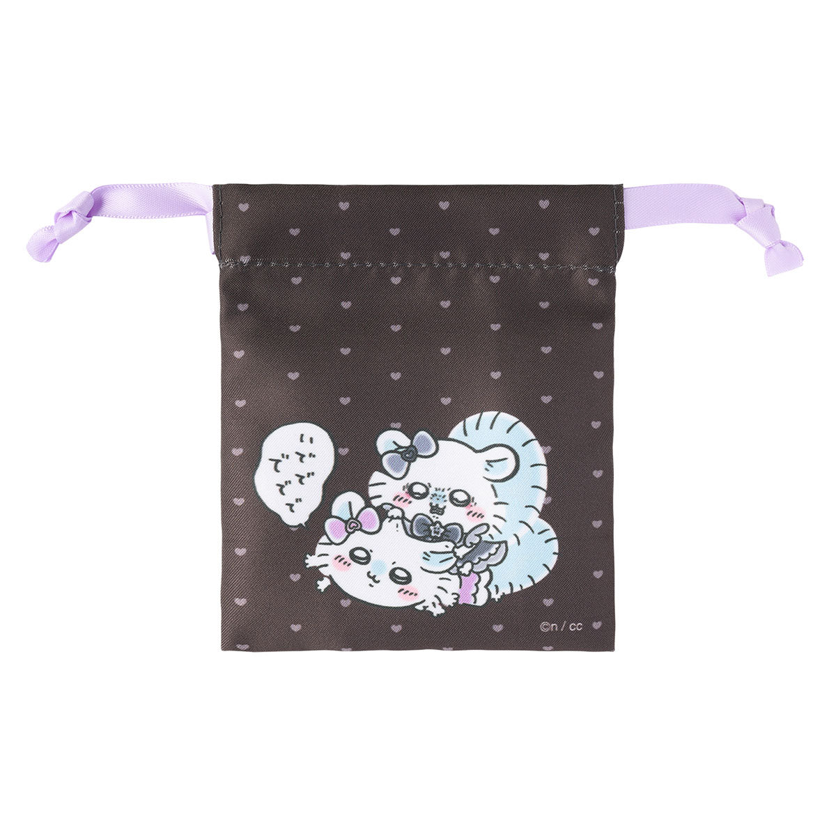Chiikawa Magical Chiikawa Evil Version Mini Drawstring Pouch (Momonga)