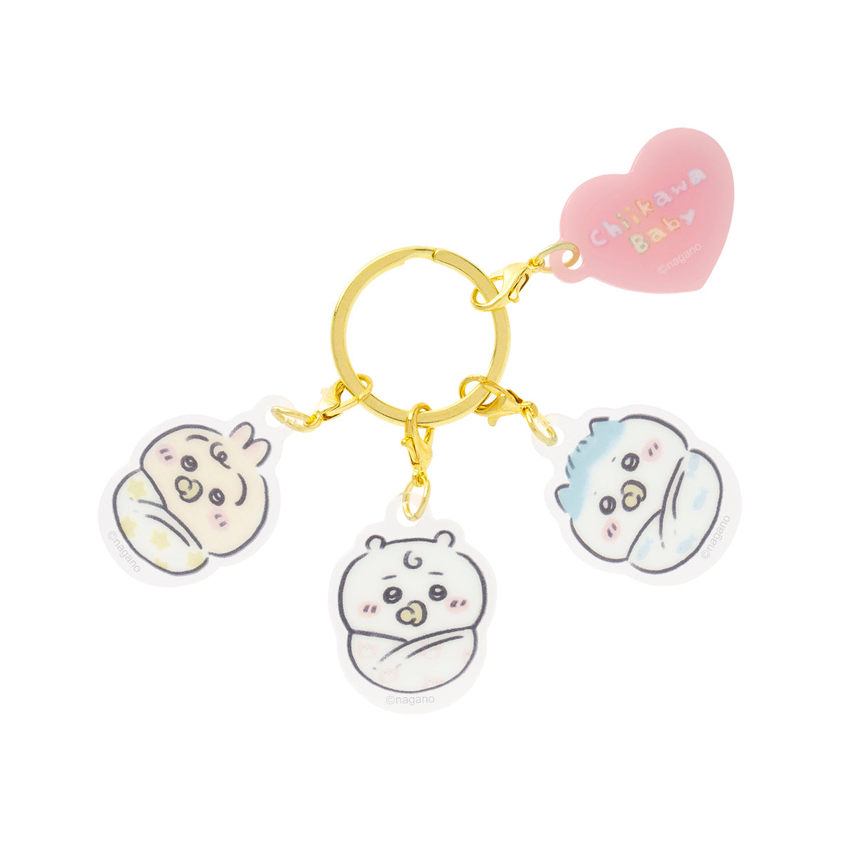 ちいかわ Chiikawa Baby おくるみなアクリルチャームセット(おくるみトリオ)