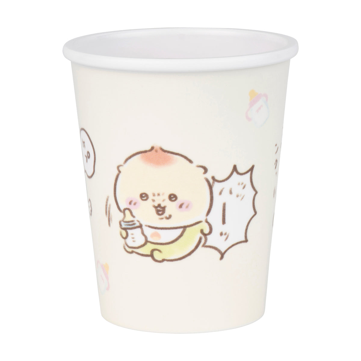 치이카와 Chiikawa Baby 종이컵 같은 멜라민 컵 (우유으읍하앗)