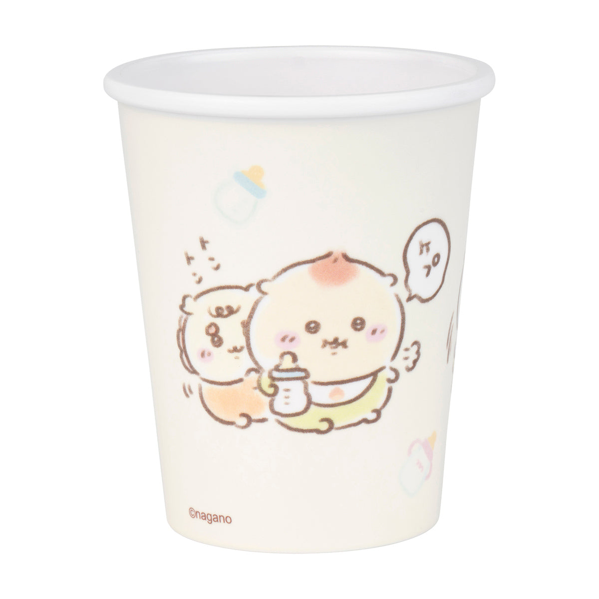 치이카와 Chiikawa Baby 종이컵 같은 멜라민 컵 (우유으읍하앗)