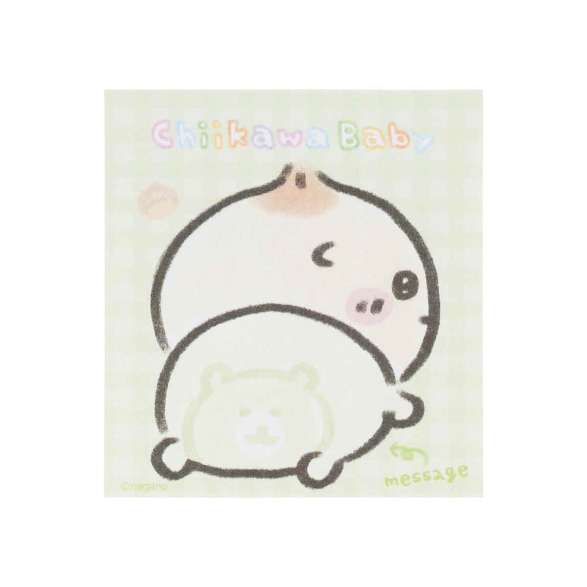 치이카와 Chiikawa Baby 넘기면 변하는! 엉덩이 점착노트
