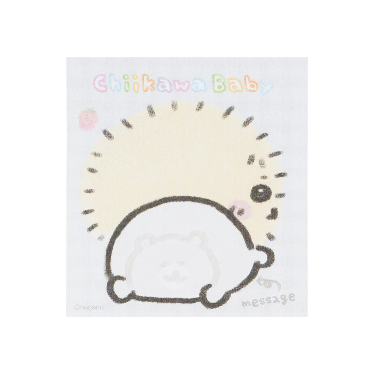 치이카와 Chiikawa Baby 넘기면 변하는! 엉덩이 점착노트