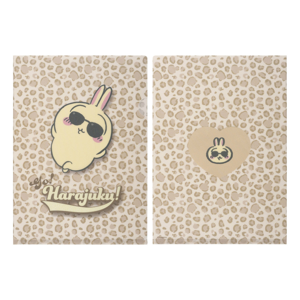 ちいかわ Go!HARAJUKU クリアファイル(サングラス うさぎ)