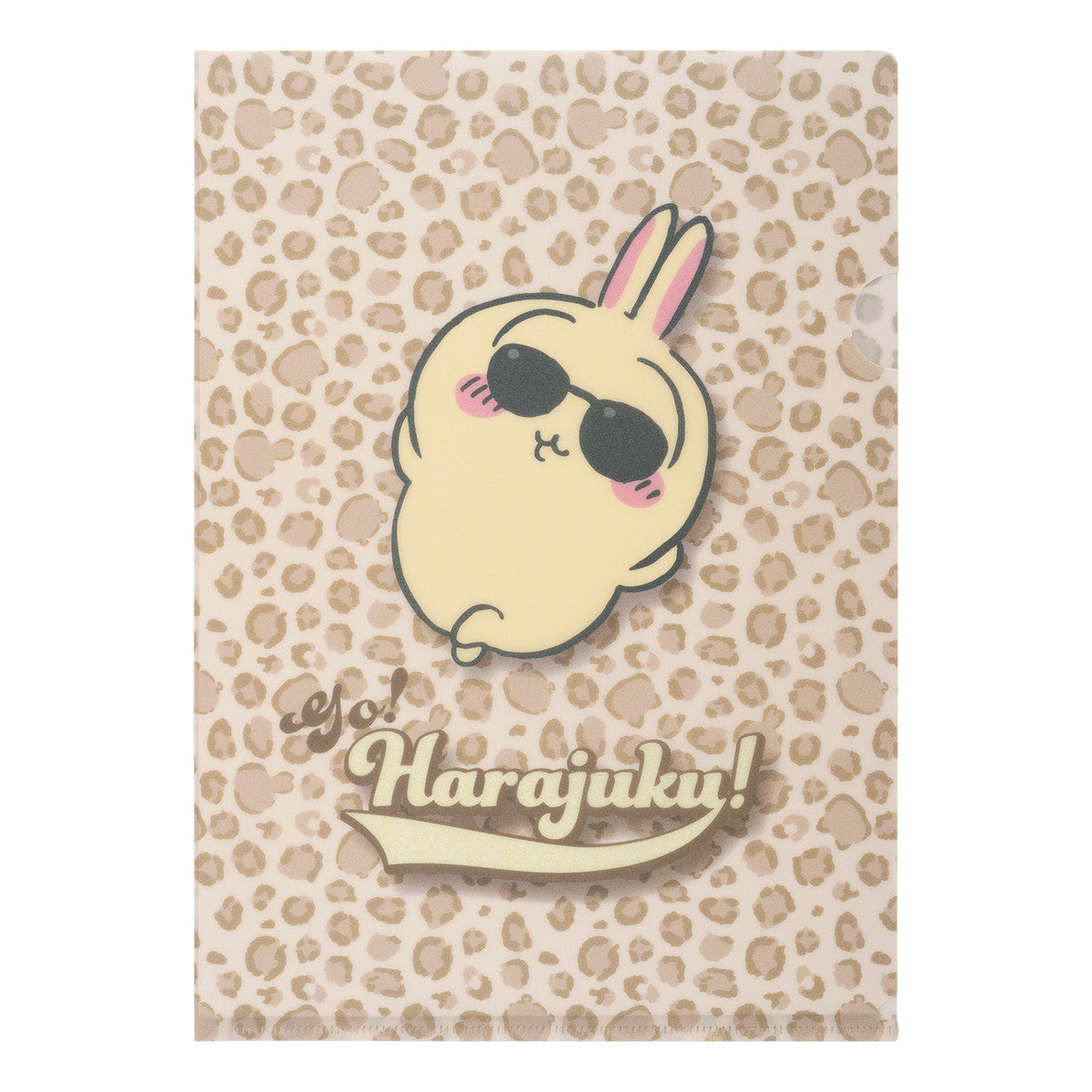 ちいかわ Go!HARAJUKU クリアファイル(サングラス うさぎ)