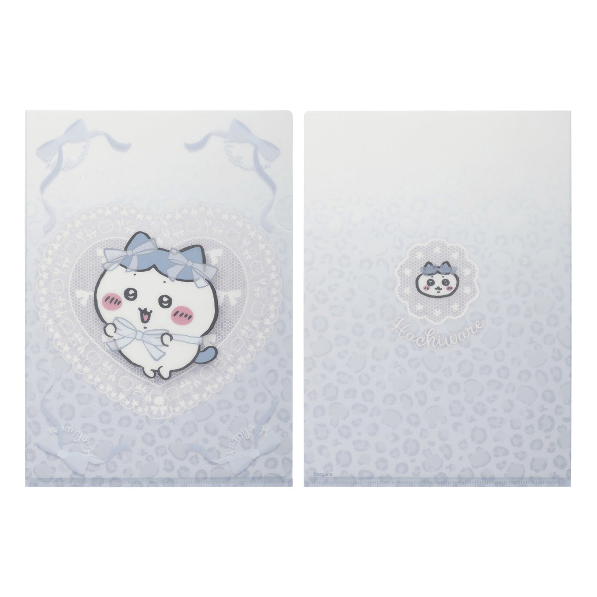 ちいかわ Go!HARAJUKU クリアファイル(リボン ハチワレ)