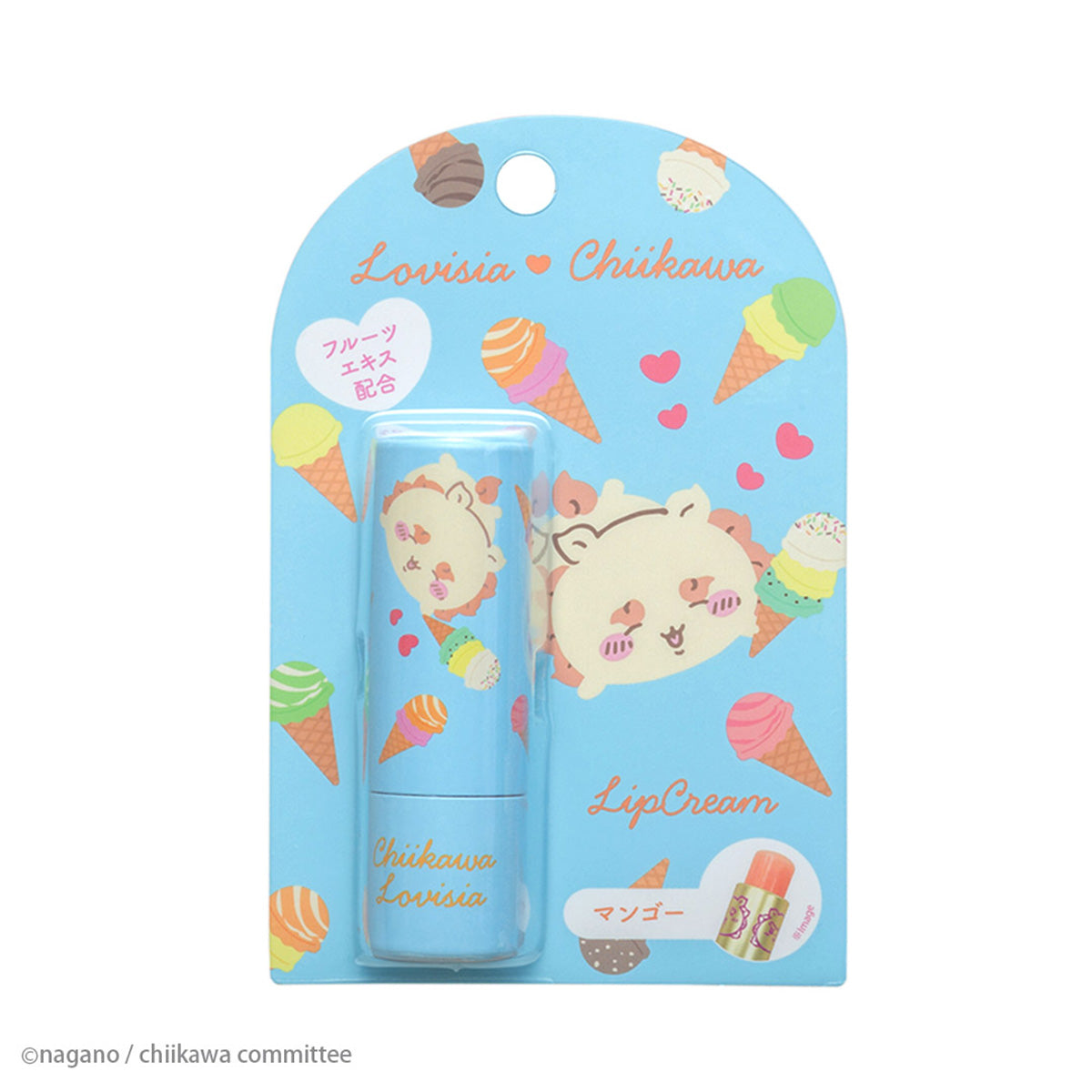 ちいかわ Lovisia リップクリーム(大集合シーサー)