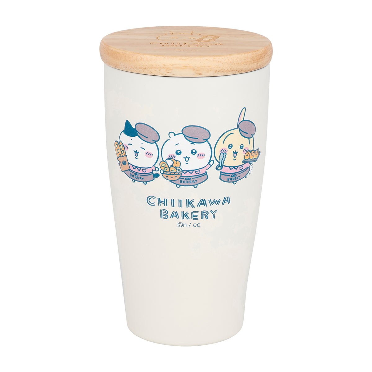 吉伊卡哇 吉伊卡哇麵包店 木蓋保冷保溫杯(麵包店)