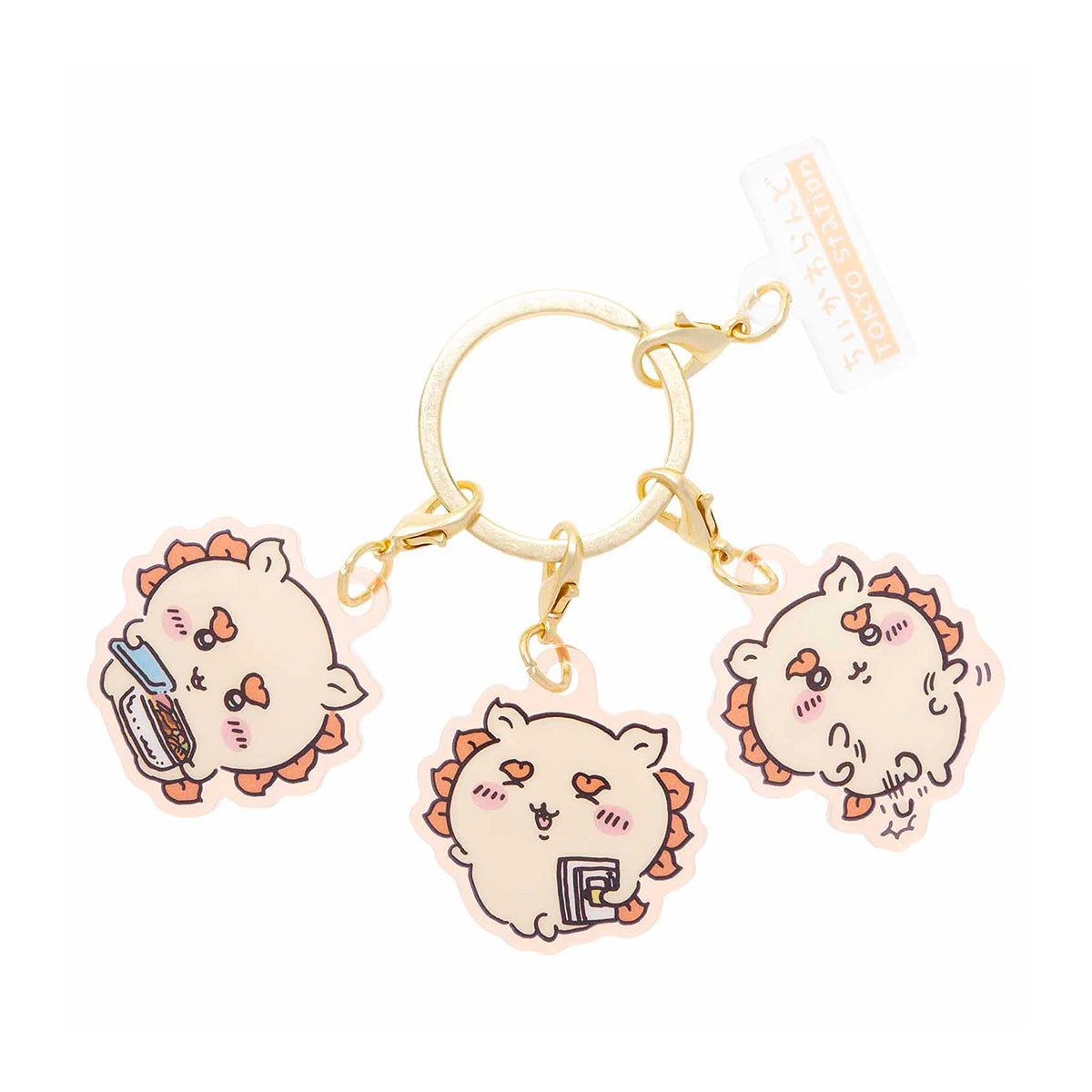 ちいかわ 東京みやげ 分けられる!3連アクリルチャーム(シーサー)