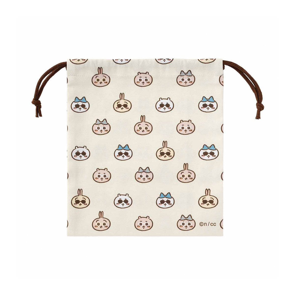 吉伊卡哇 东京特产 适中尺寸的抽绳袋(戴太阳镜的大家)