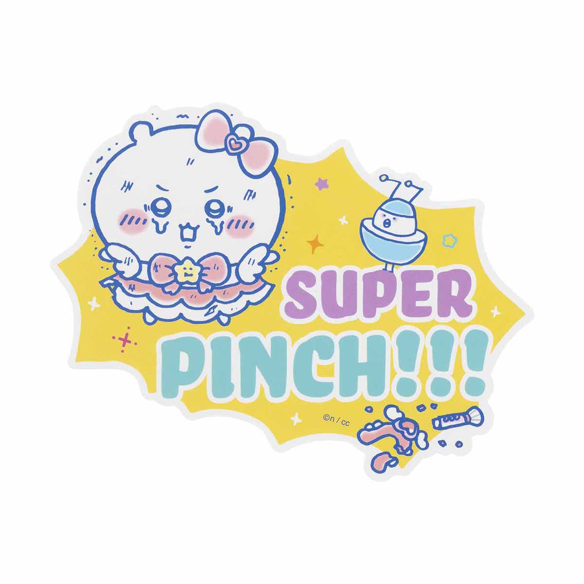치이카와 매지컬 치이카와 대형 스티커 (SUPER PINCH!!!)