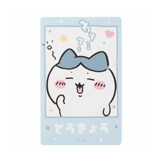 ちいかわ 東京みやげ スマホに貼れるサイズのTOKYOステッカー(あくび)