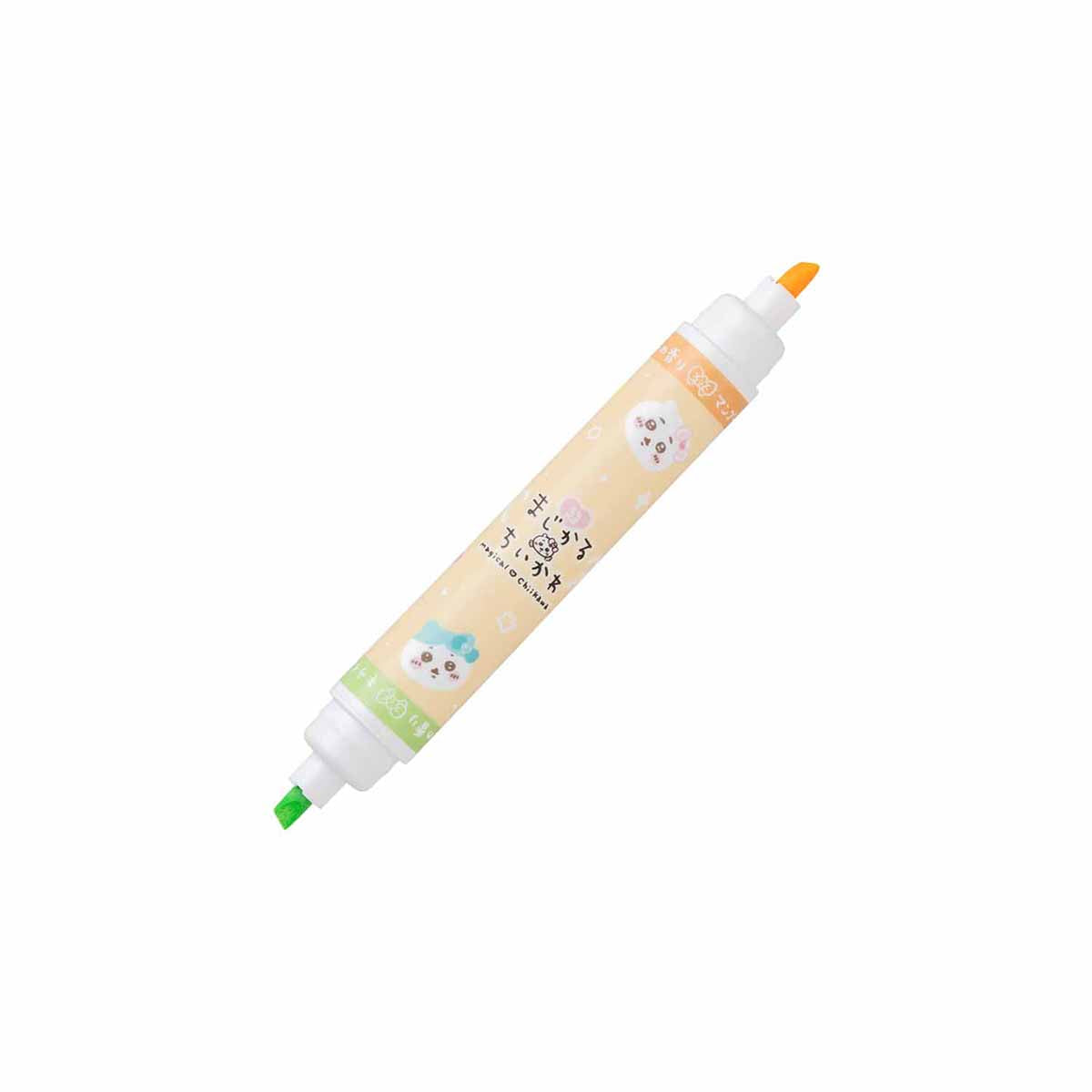 吉伊卡哇 超魔法吉伊卡哇 香味双色标记笔(橙色/绿色)