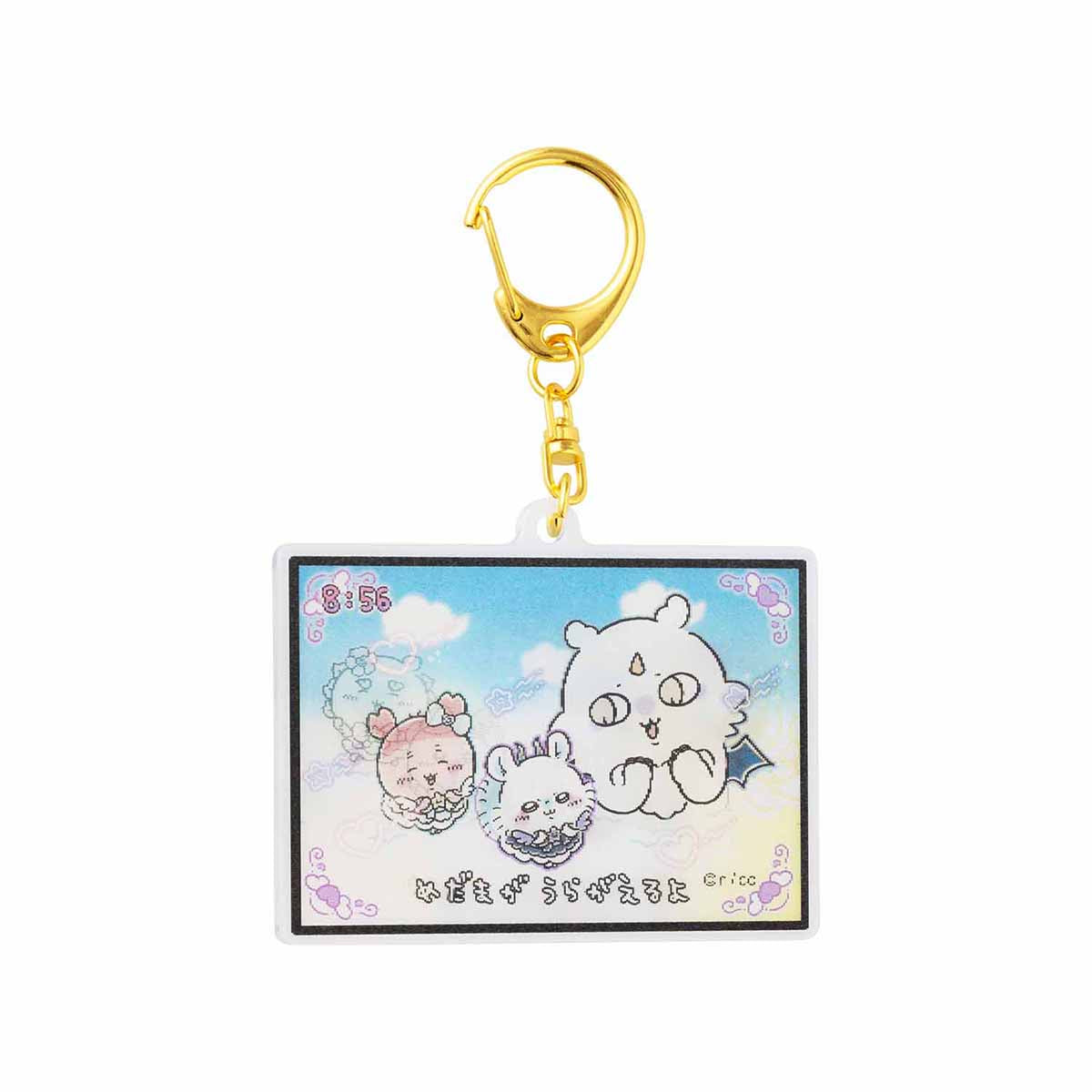Chiikawa Super Magical Chiikawa Lenticular Acrylic Key ring (Ending Dance)