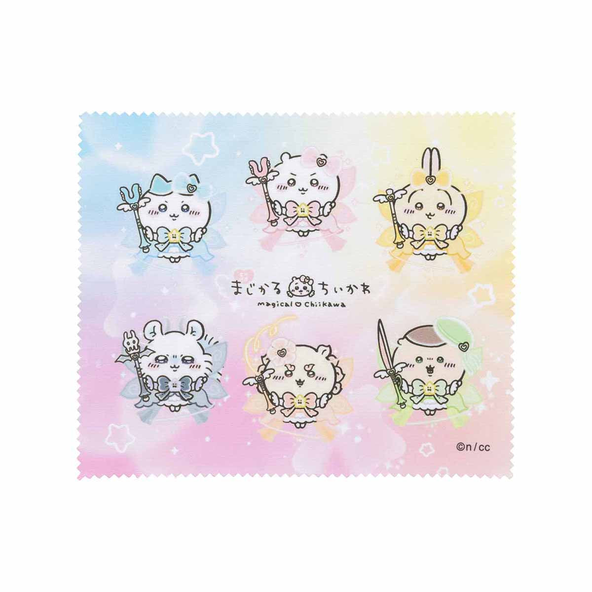 吉伊卡哇 超魔法吉伊卡哇 附收納盒的多功能擦拭布(彩虹)