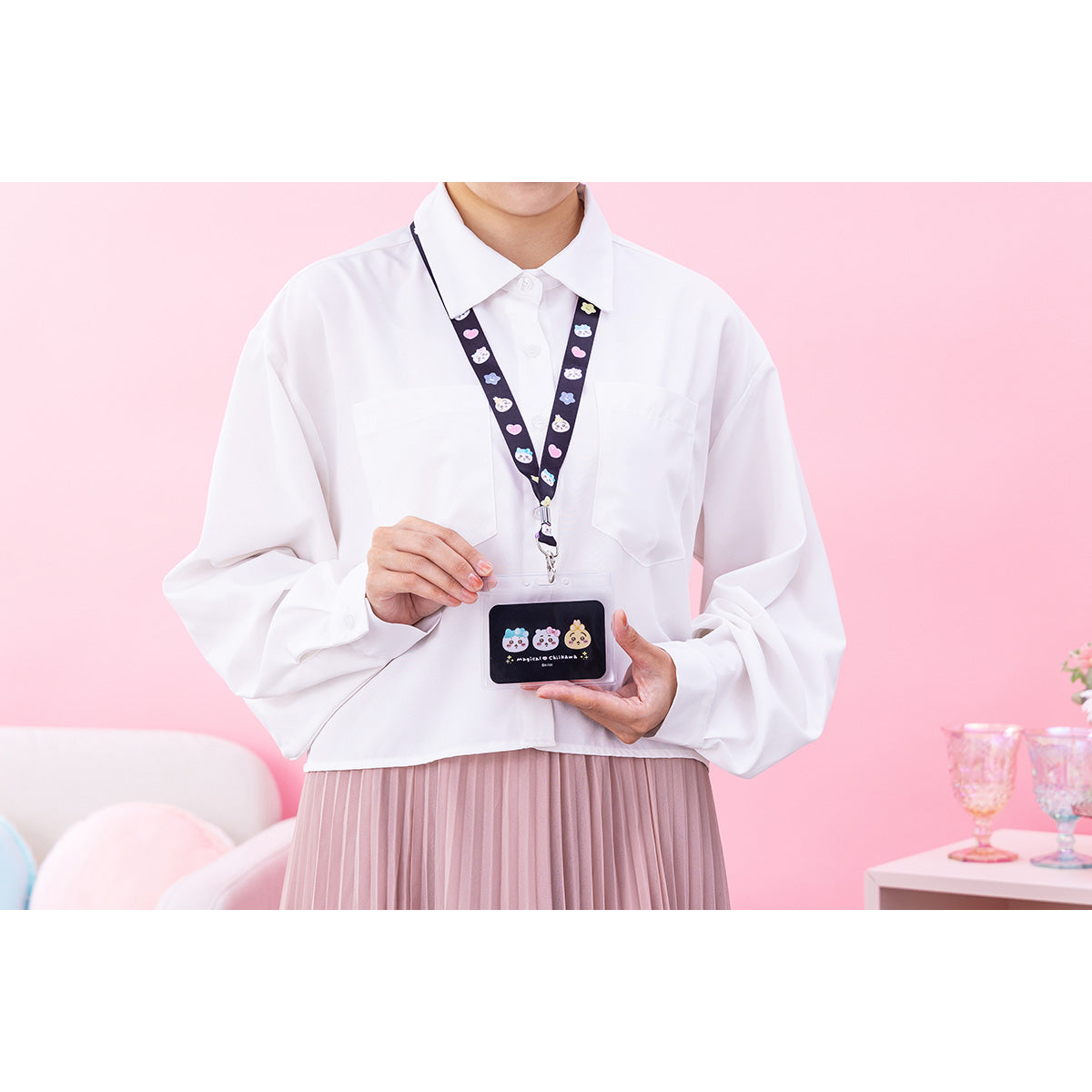 치이카와 초매지컬 치이카와 넥스트랩 (블랙)