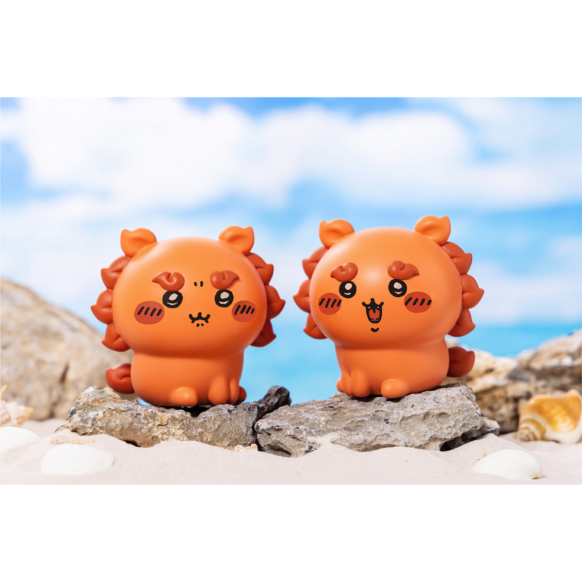 Chiikawa A-un Shisa Sofvi Ornament Set (2 Pieces)