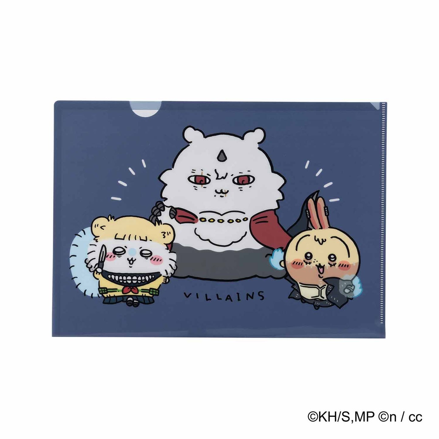 나의 히어로 아카데미아 × 치이카와 A4 클리어 파일 (적<빌런>)