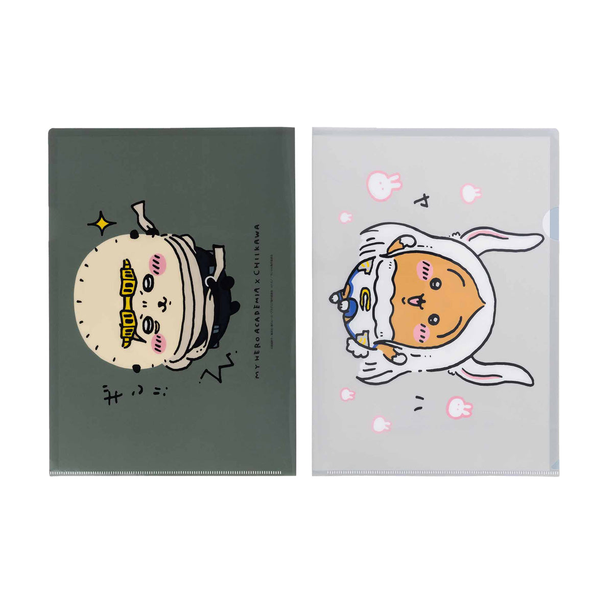 僕のヒーローアカデミア×ちいかわ A4クリアファイル(ミルコ×うさぎ)