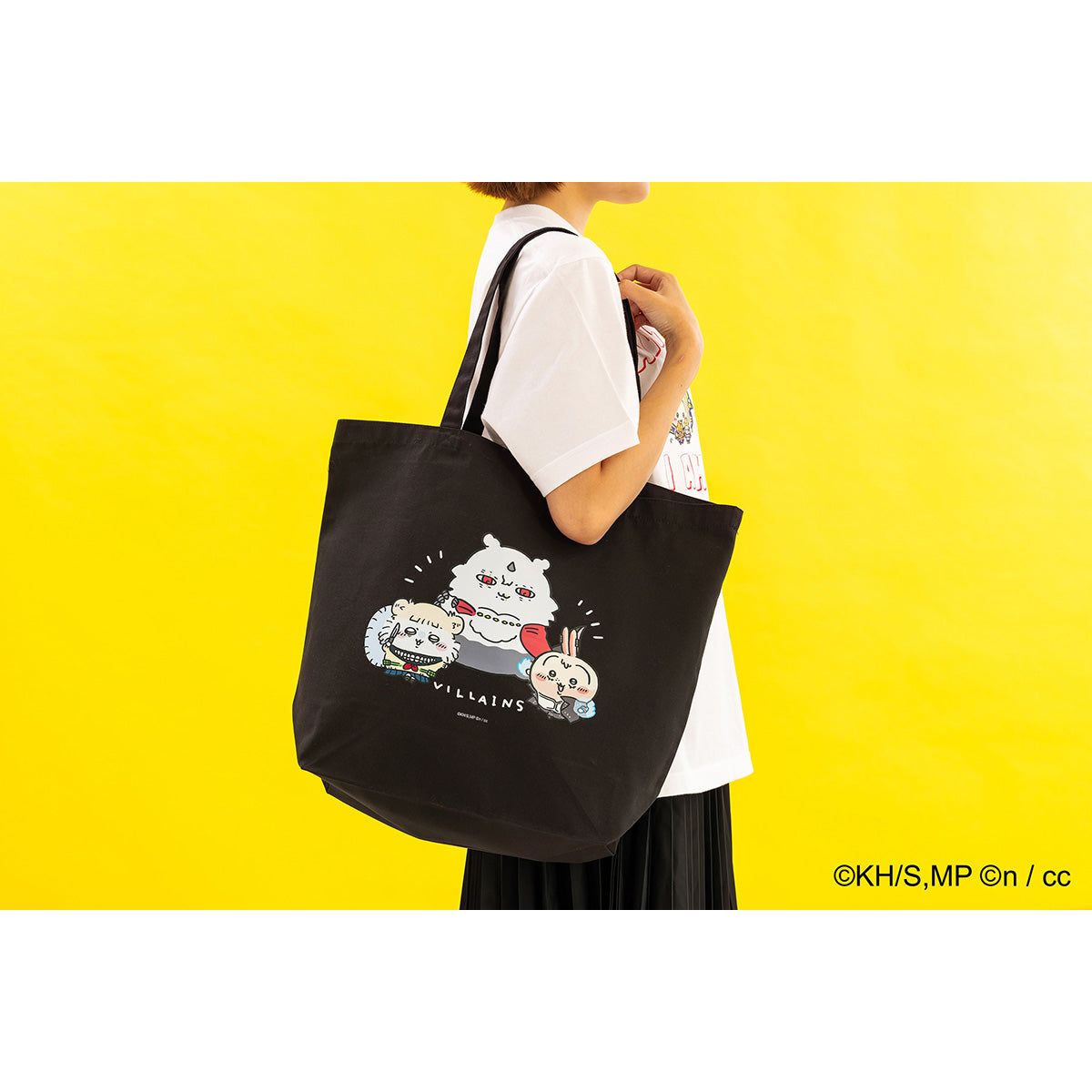 My Hero Academia × Chiikawa Large Tote Bag (Villains)