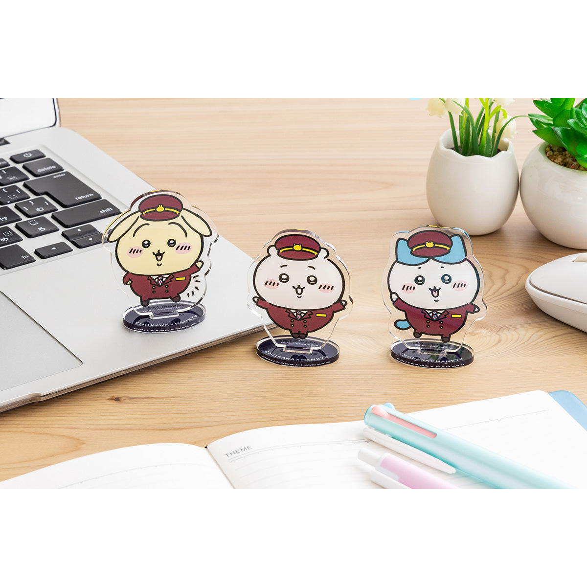 Chiikawa Hankyu Train Trading Acrylic Stand (All 8 Types)