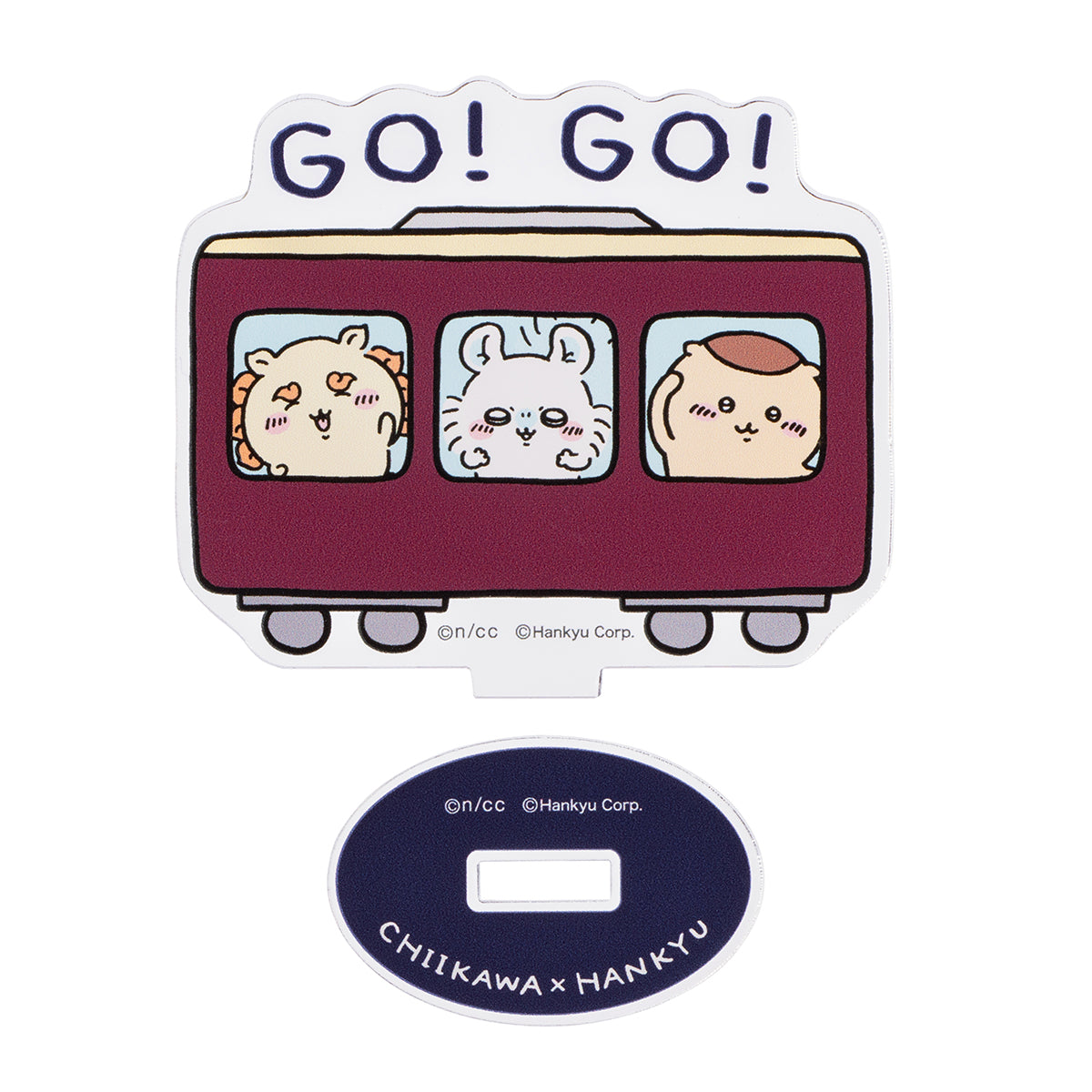 Chiikawa Hankyu Train Trading Acrylic Stand (All 8 Types)