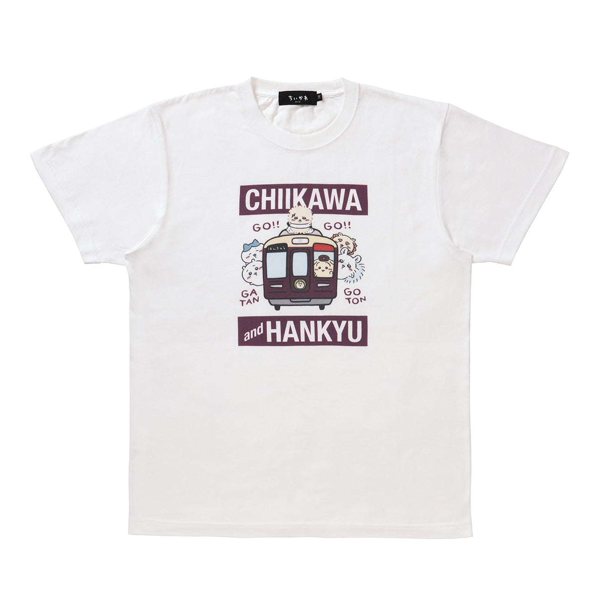 ちいかわ 阪急電車なTシャツ(電車正面)