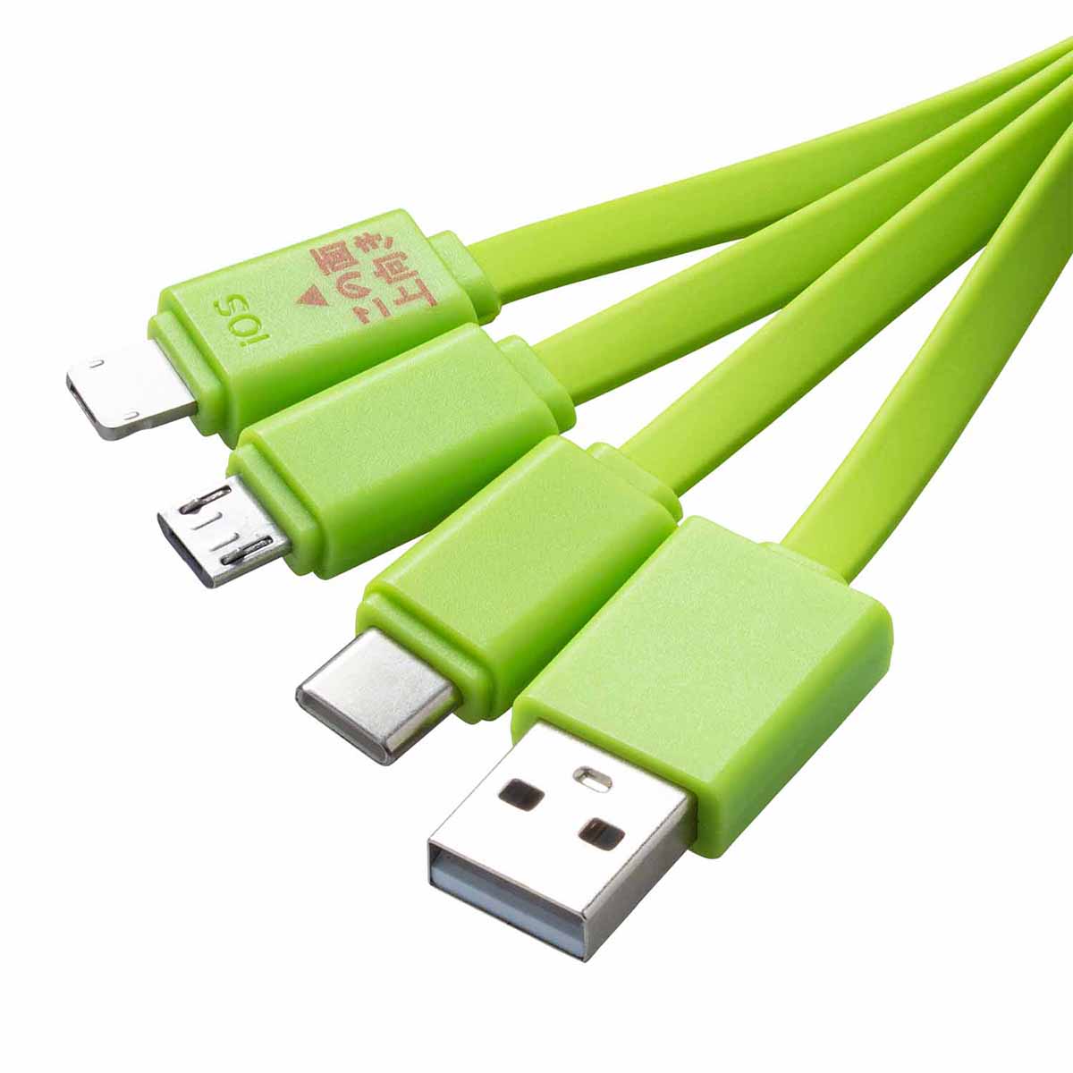 치이카와 얼굴 멀티 충전 케이블 (쿠리만쥬)