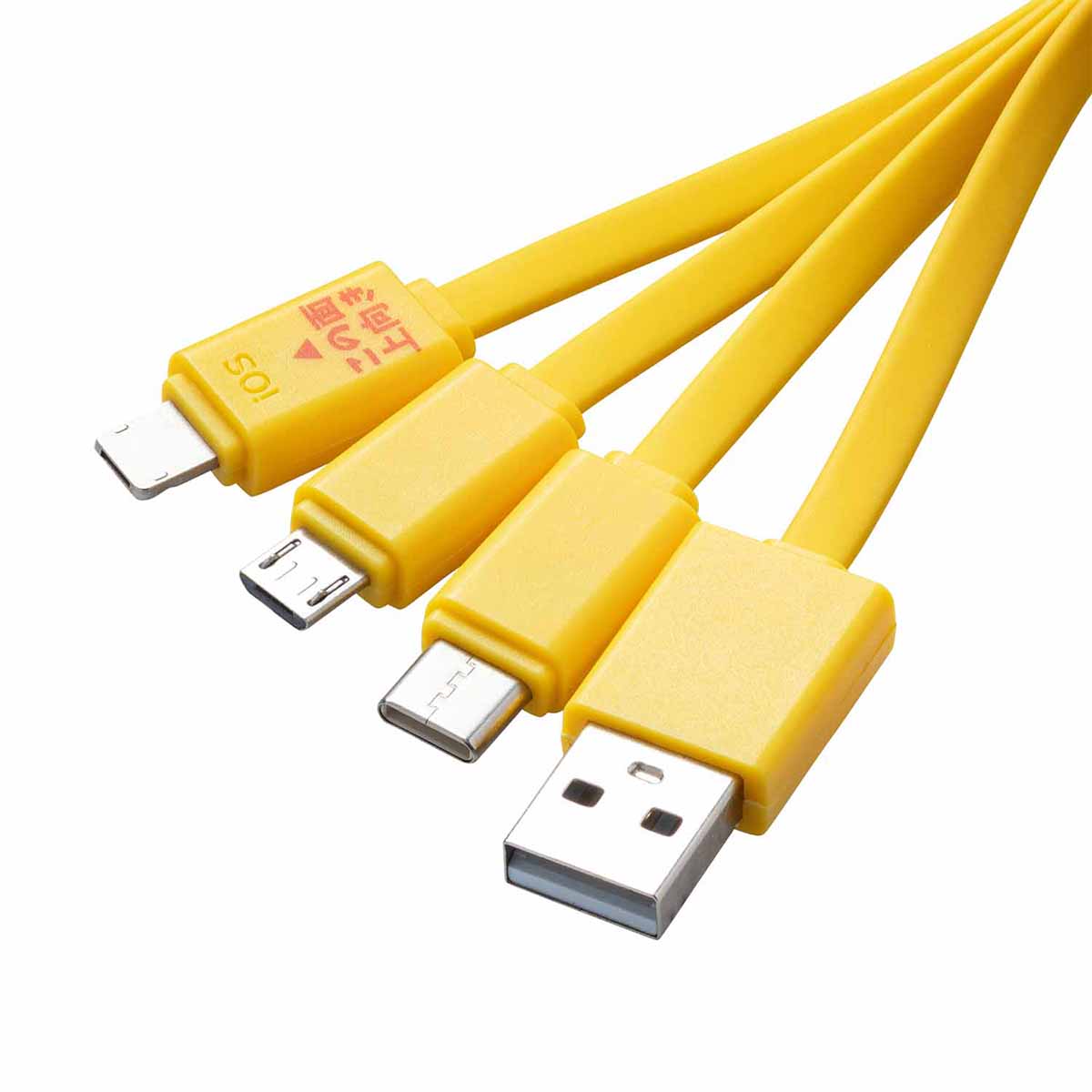 치이카와 얼굴 멀티 충전 케이블 (우사기)