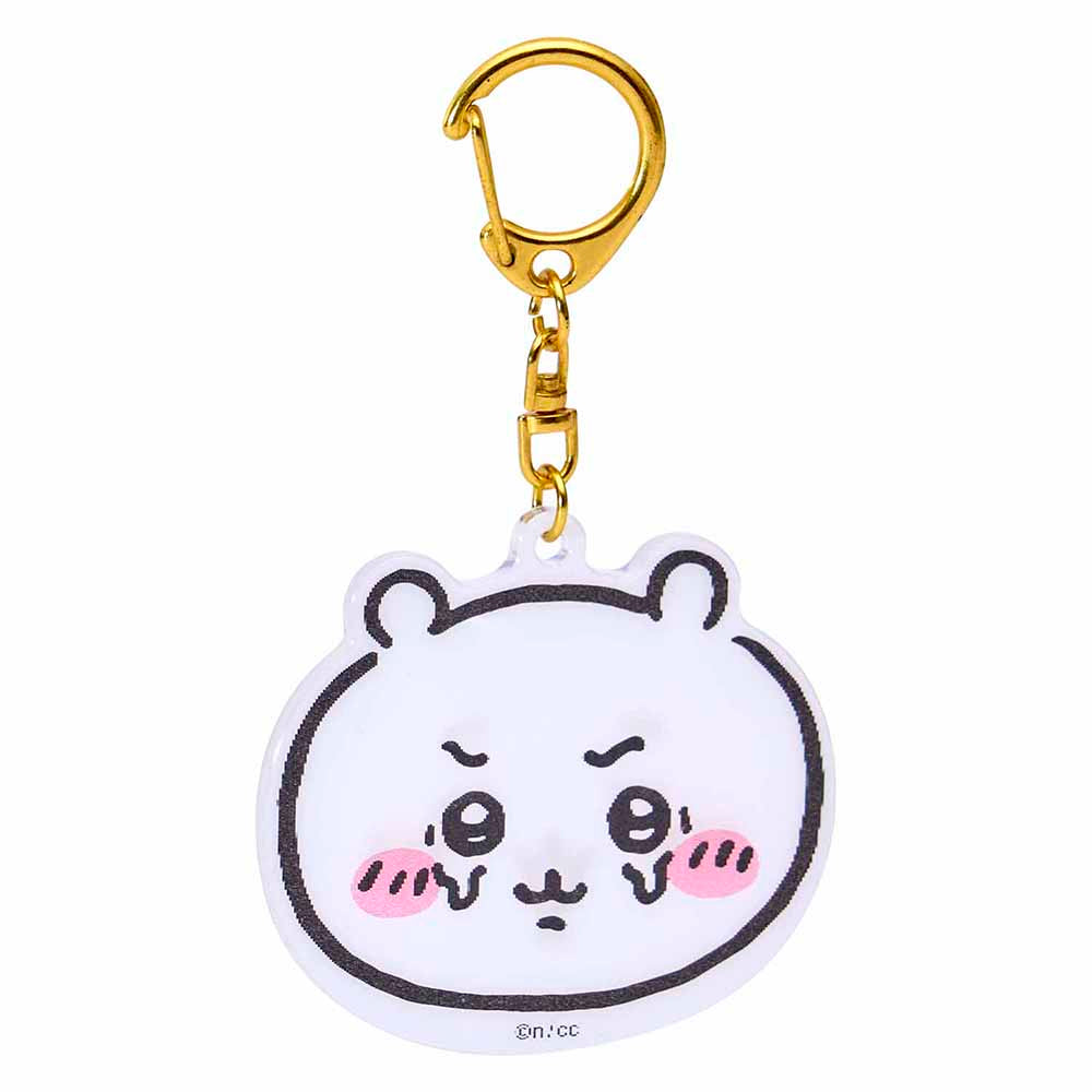 Chiikawa Excited to Go Out! Lenticular Acrylic Key ring (Chiikawa)