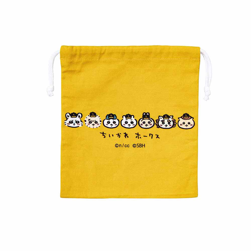 吉伊卡哇/鹰队 适中尺寸的束口袋