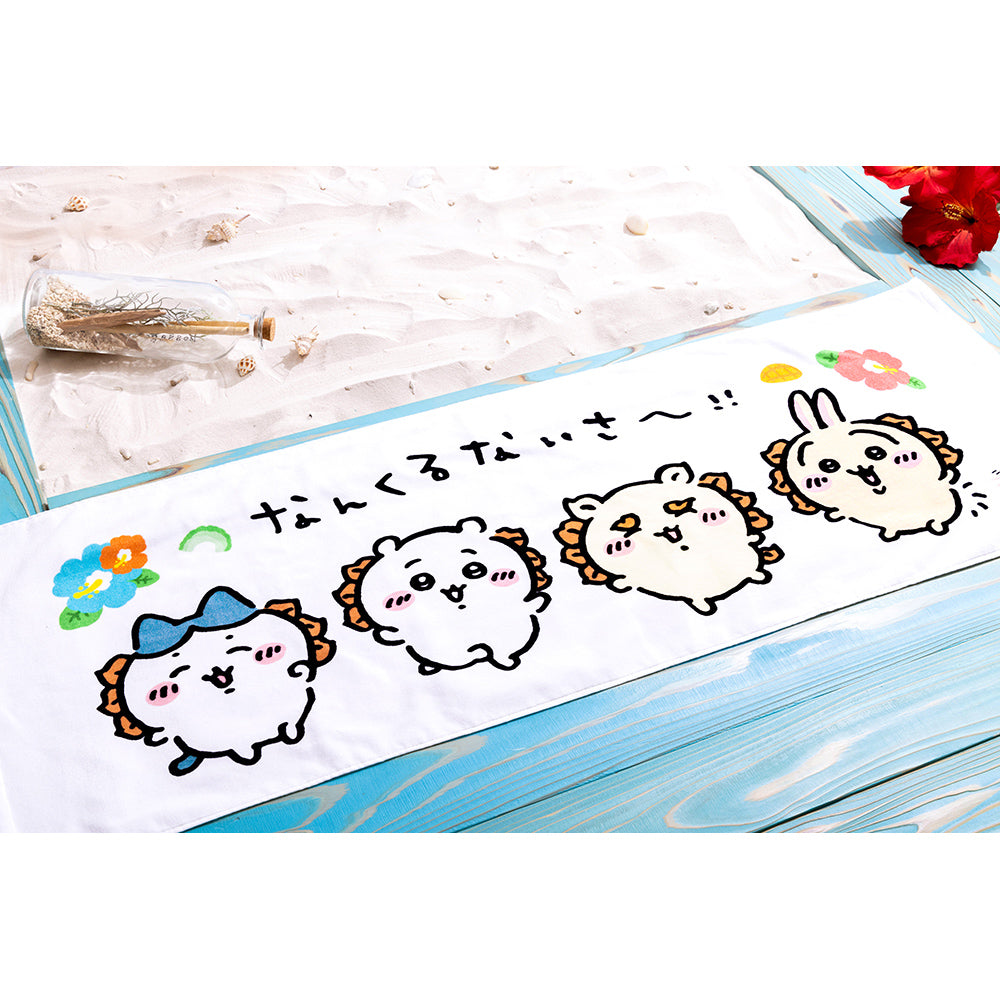 Chiikawa Shisa Festival!!! Mini Bath Towel