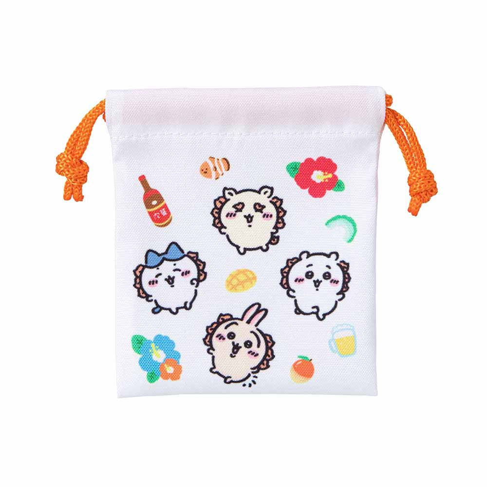 Chiikawa Shisa Festival!!! Convenient Mini Drawstring Bag 2-Piece Set