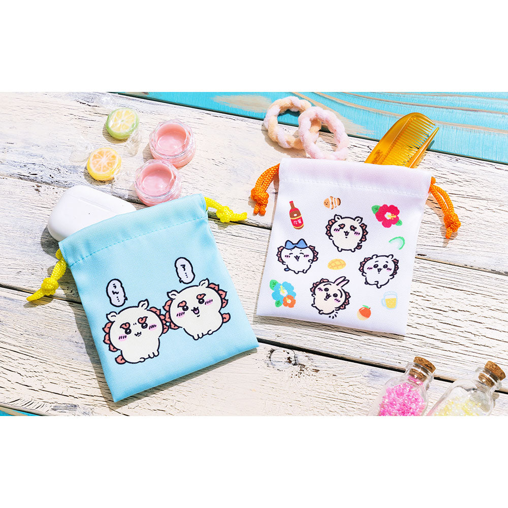 Chiikawa Shisa Festival!!! Convenient Mini Drawstring Bag 2-Piece Set