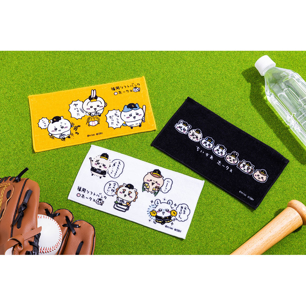 치이카와/호크스 3매 세트 타올