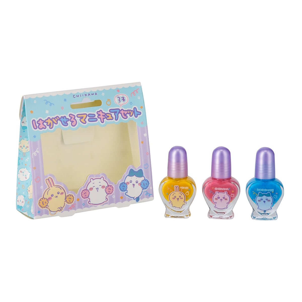 Chiikawa Removable Manicure Set of 3 (B)