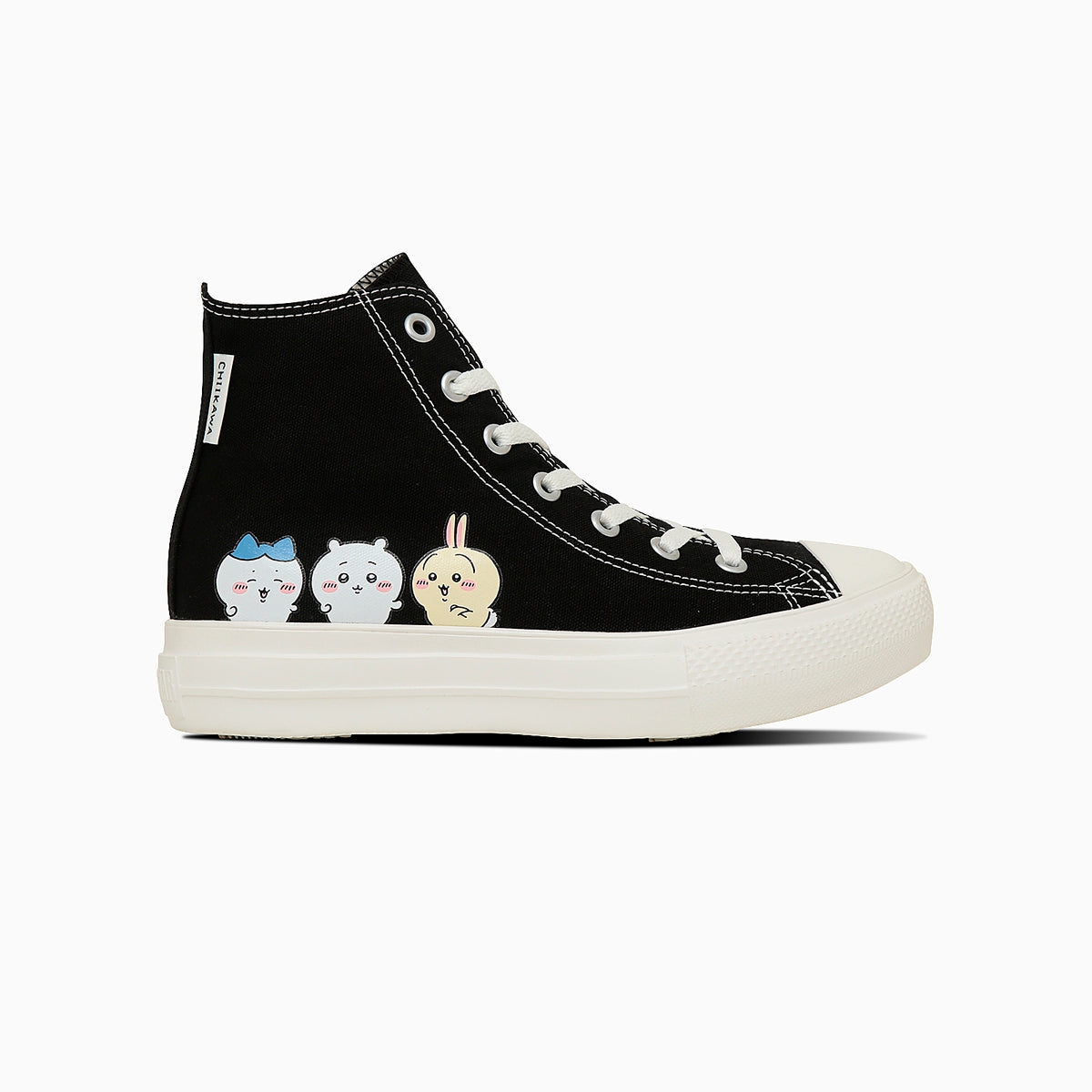 ちいかわ CONVERSE×ちいかわ ALL STAR LIGHT PLTS PT HI / CHIIKAWA BLACK【他の商品と同時購入不可】