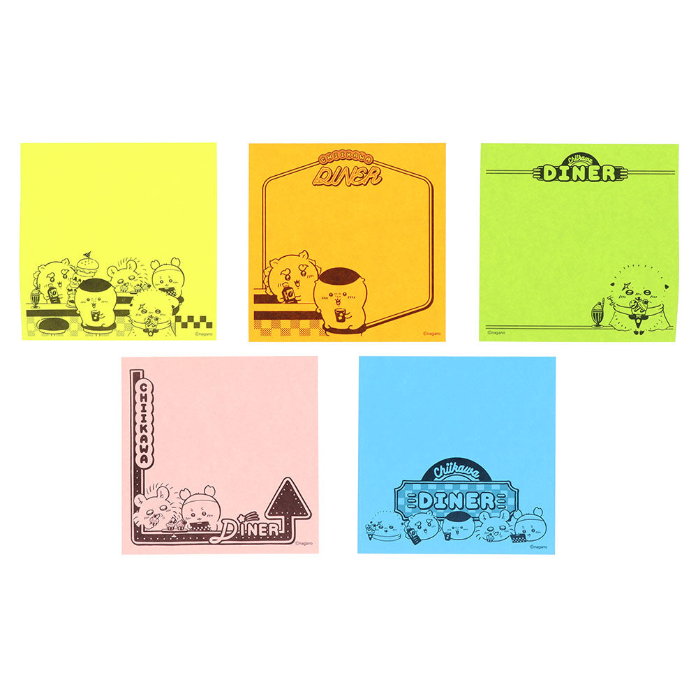 ちいかわ 付箋メモ5C(ちいかわ DINER ディナー)