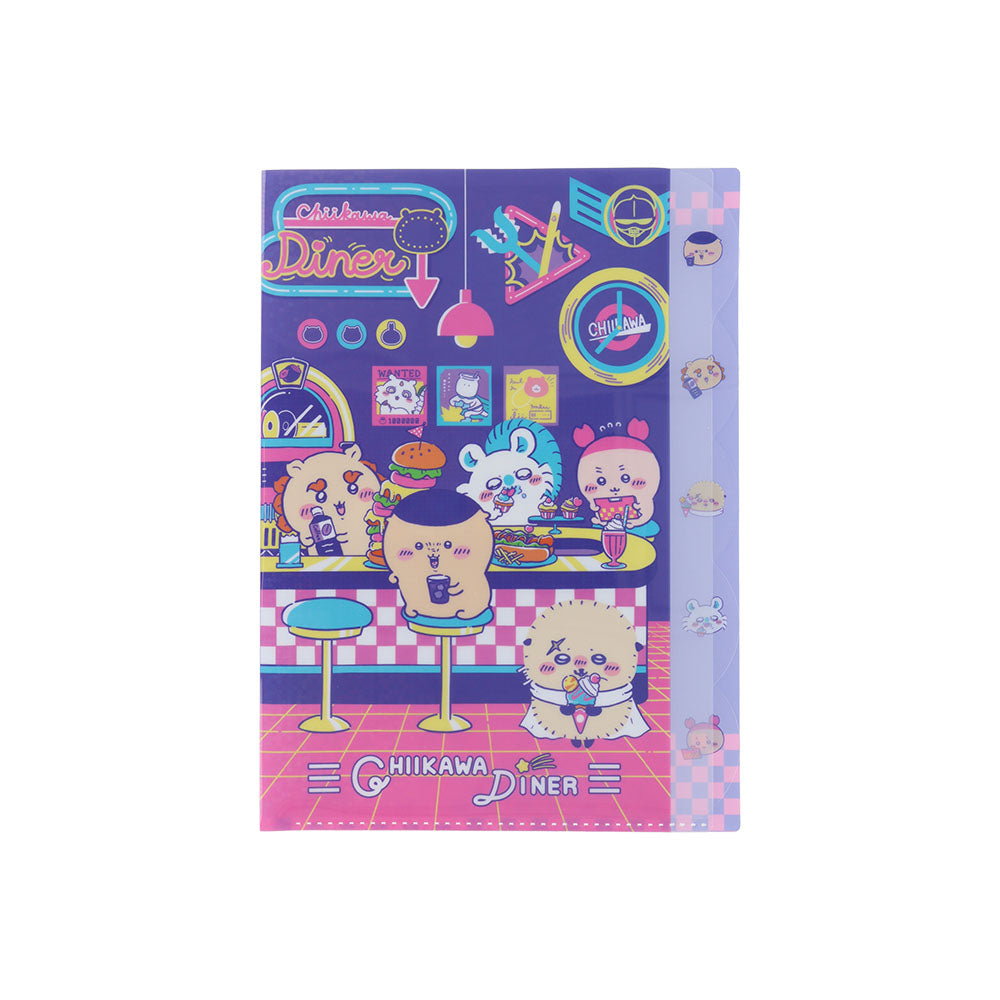 ちいかわ ダイカットクリアファイル5P(ちいかわ DINER ディナー)