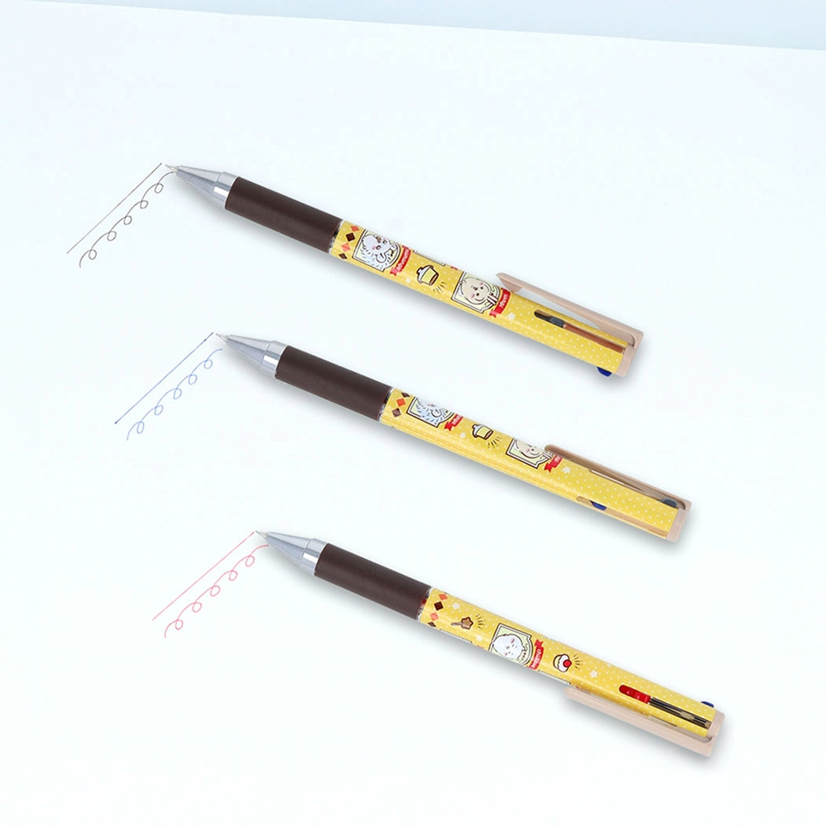 치이카와 주스업 3펜 (푸딩 컬러)