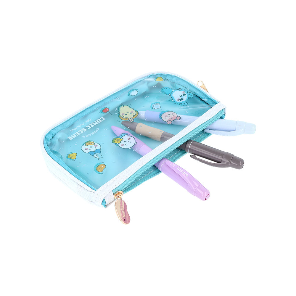 吉伊卡哇 透明笔袋(水果冰)