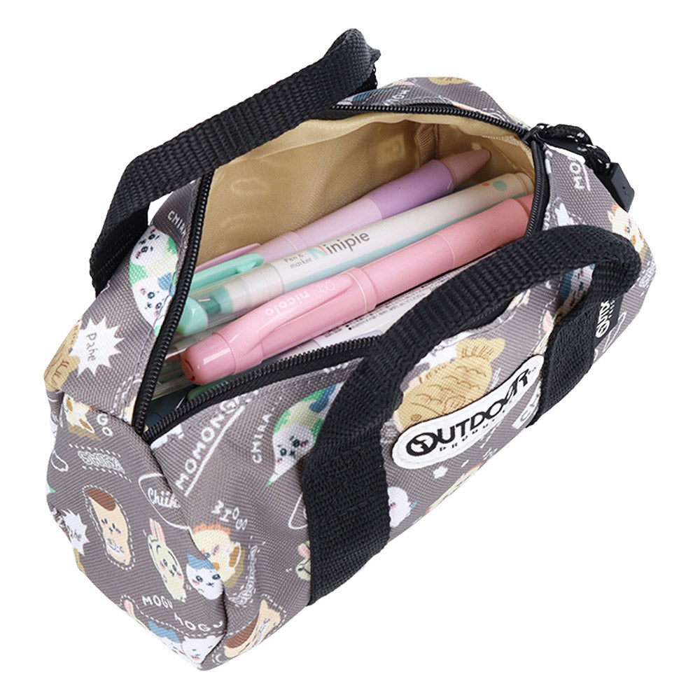 吉伊卡哇 笔袋 R.BOSTON OD26(炭灰色)