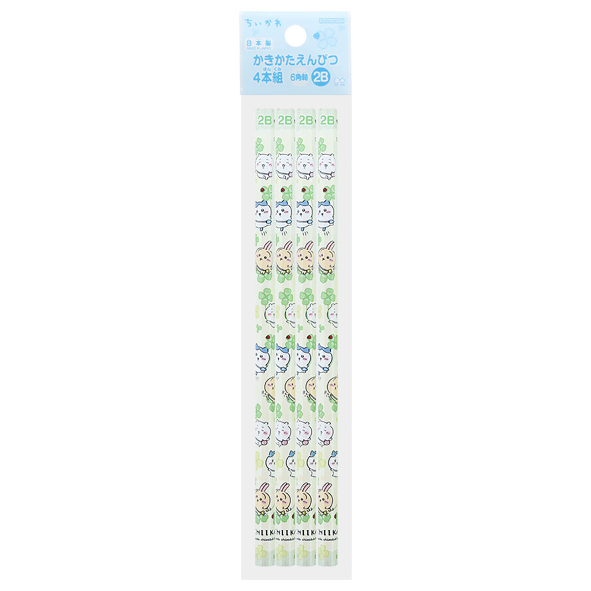 Chiikawa 2B Pencils 4-Pack
