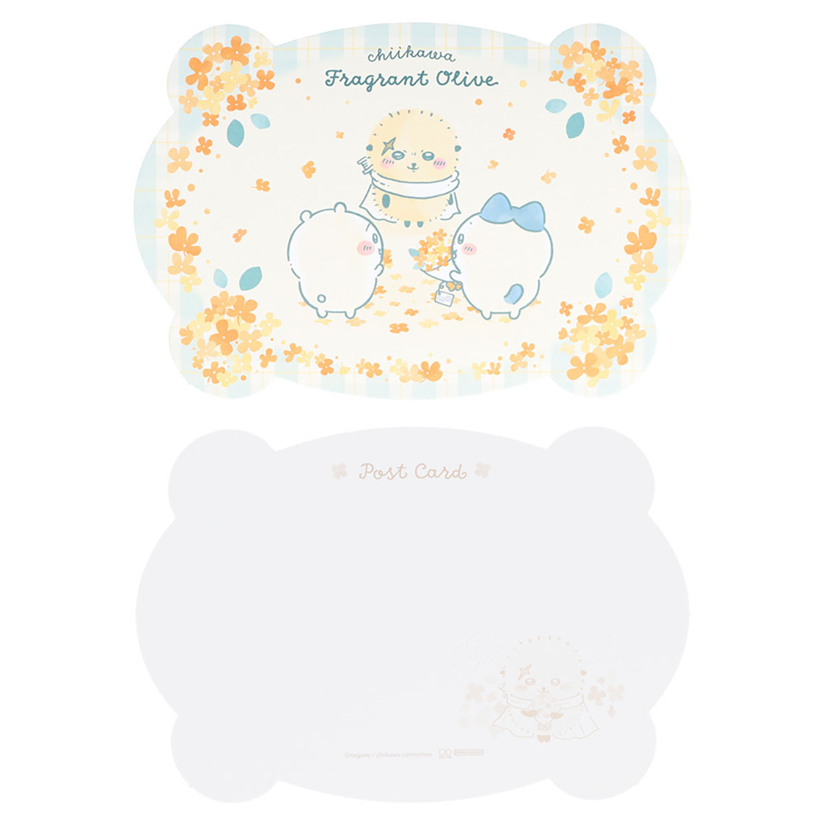 ちいかわ ダイカットポストカード(ミント)