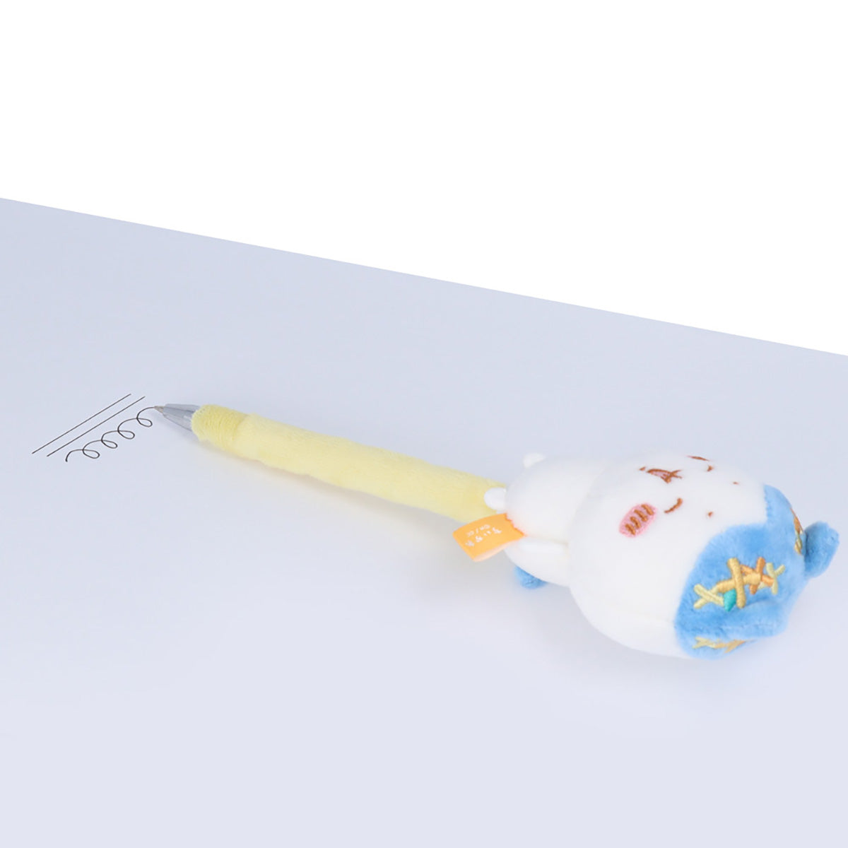 Chiikawa Fluffy Mascot Ball Pen (Hachiware)