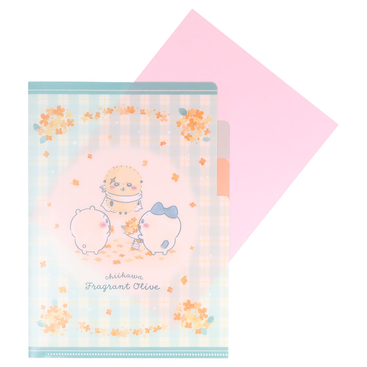 ちいかわ クリアファイルA5 3P(チェック)