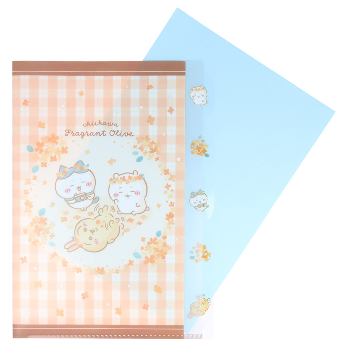 ちいかわ ダイカットクリアファイル5P(チェック)